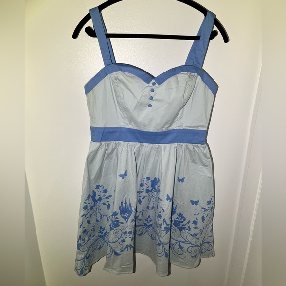 NWT XL Disney Cinderella Blue Dress - Picture 5 of 10